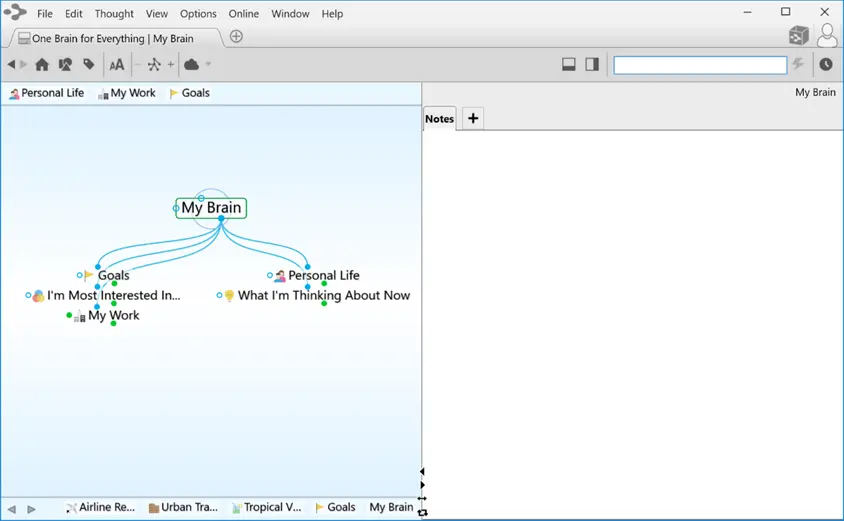 思维导图TheBrain基础实操教程——定制TheBrain使用环境