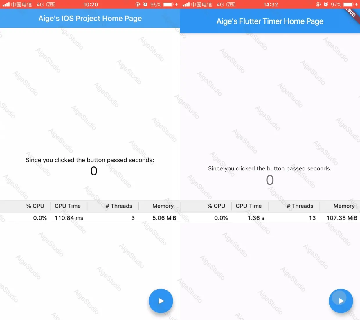 IOS 平台下 Timer 对比