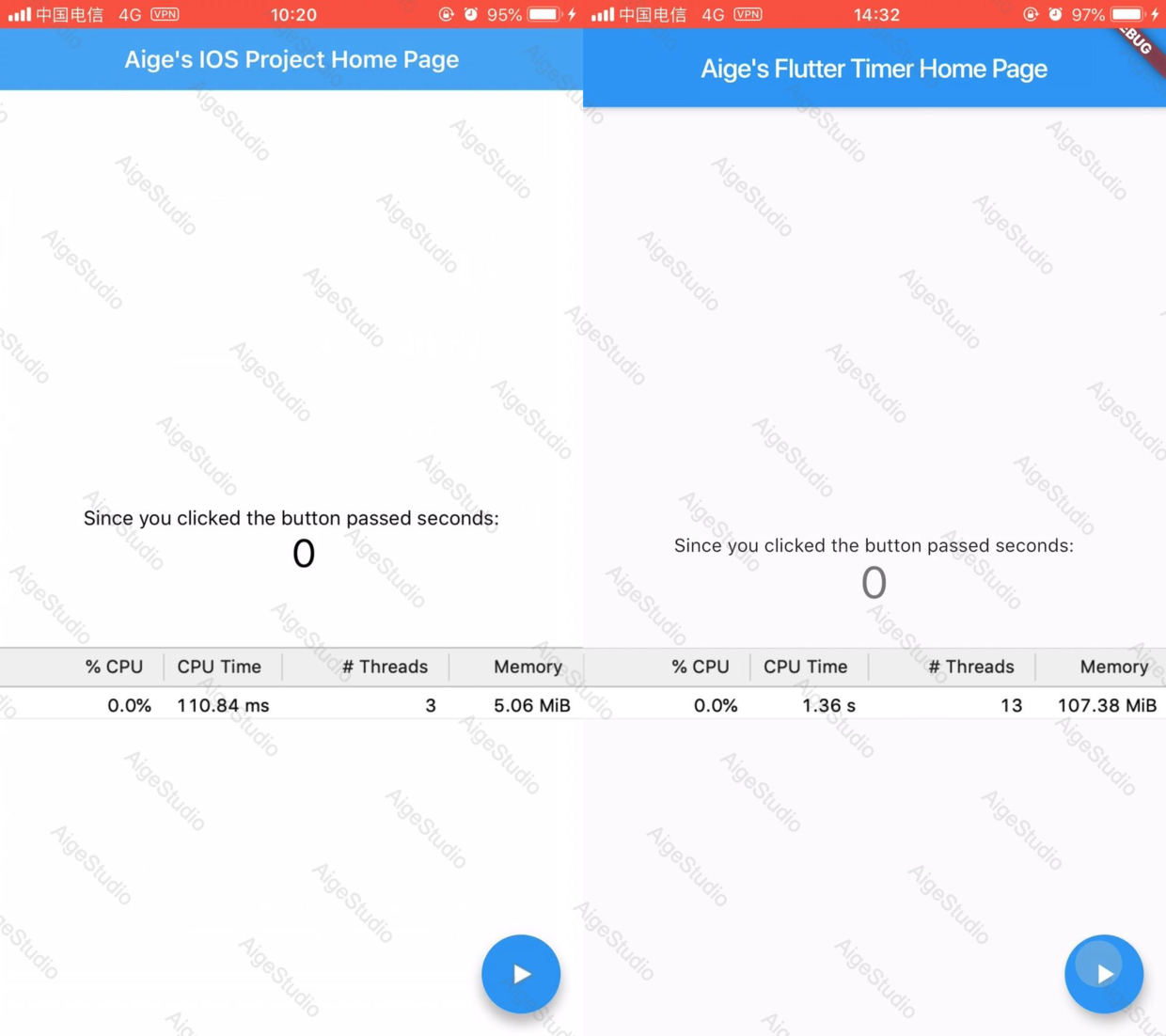 IOS 平台下 Timer 对比