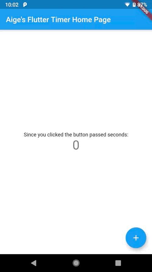 Flutter 默认的计数项目