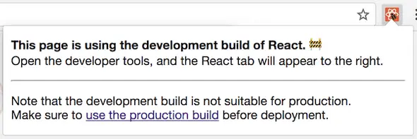React DevTools 的开发模式警告
