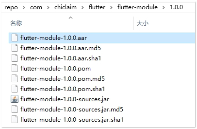 flutter-aar-dir