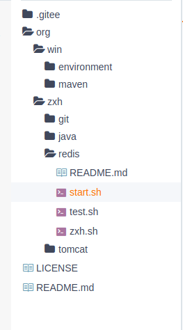 脚本文件目录架构 脚本文件目录架构