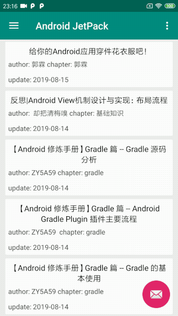 加载更多的效果