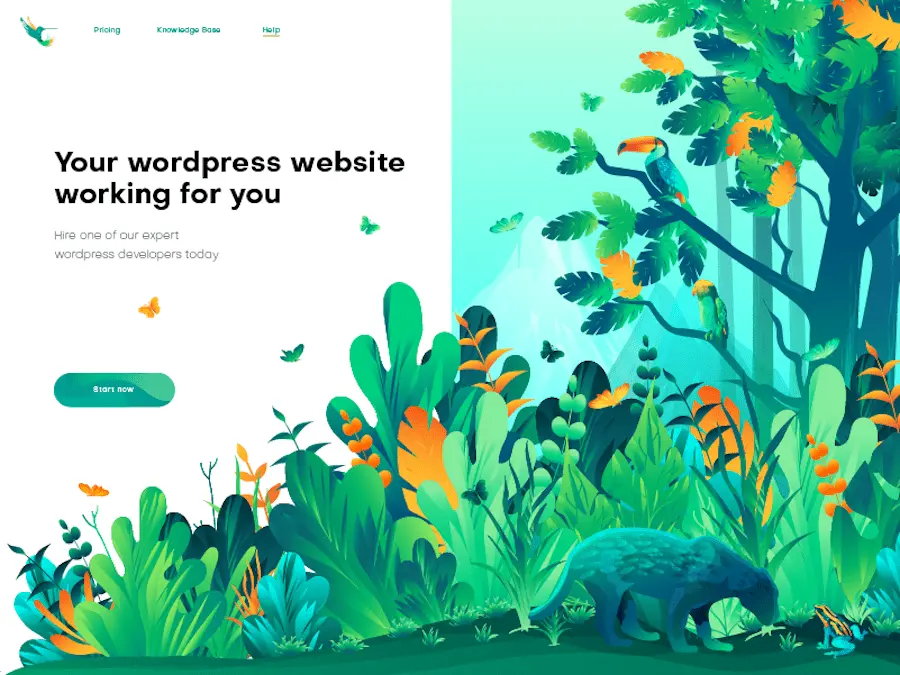 Illustration for wild press