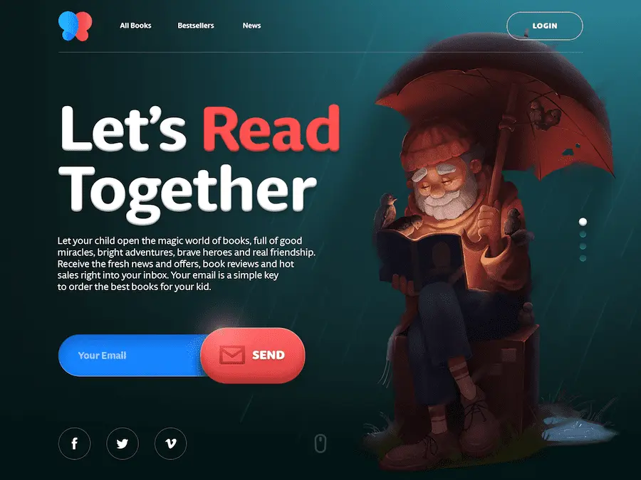 Books for Children Website