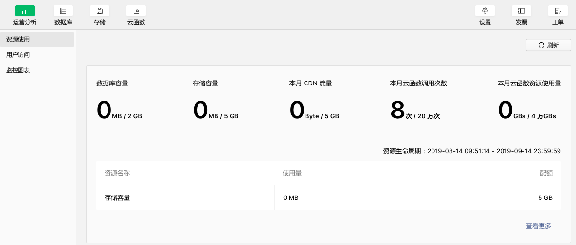 微信小程序云开发