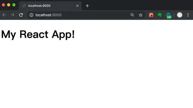 运行命令后打开浏览器