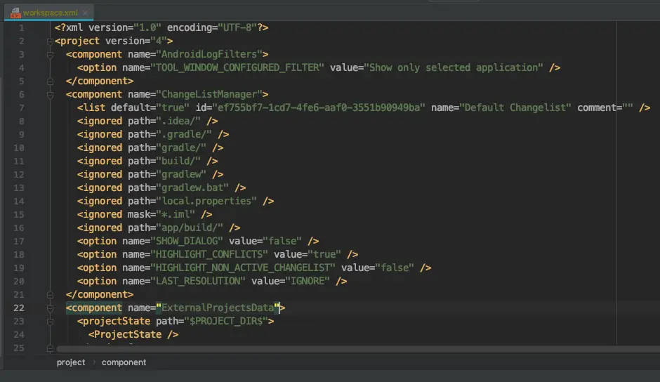 svn忽略规则保存文件