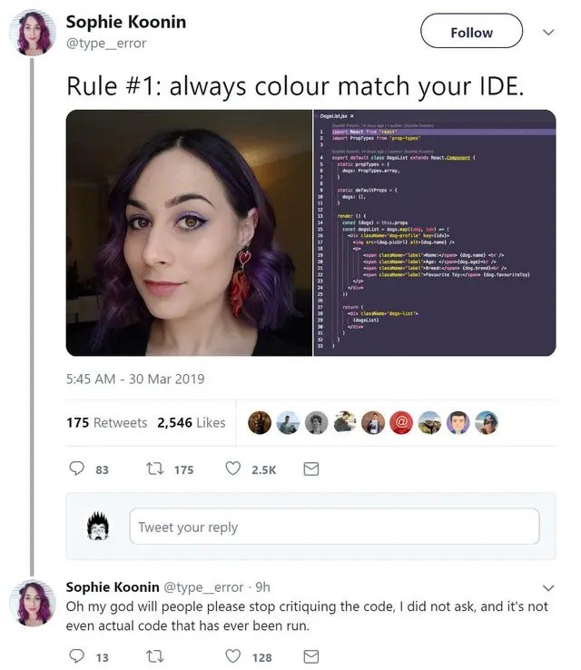 来源：[ProgrammerHumor](https://www.reddit.com/r/ProgrammerHumor/comments/b7mlgt/programmers_d/)和 [Twitter](https://twitter.com/type__error/status/1111972689609138177)