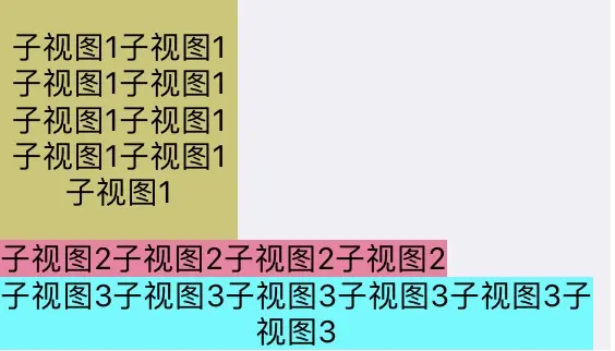 UIStackViewAlignmentLeading（axis为竖直）