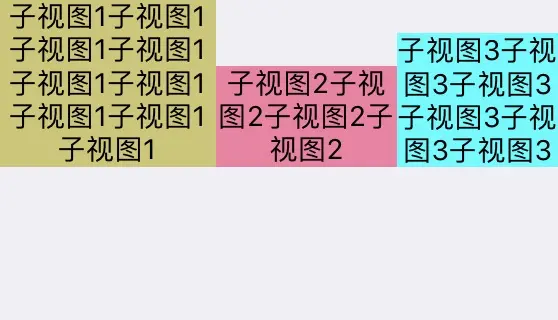 UIStackViewAlignmentLastBaseline（axis为竖直）