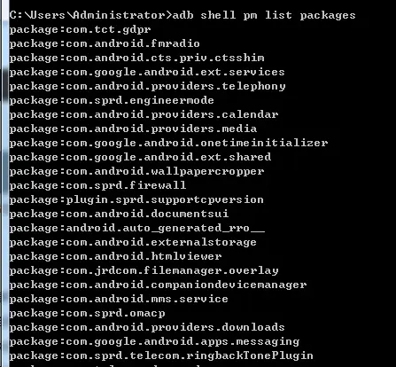 部分apk包名查看