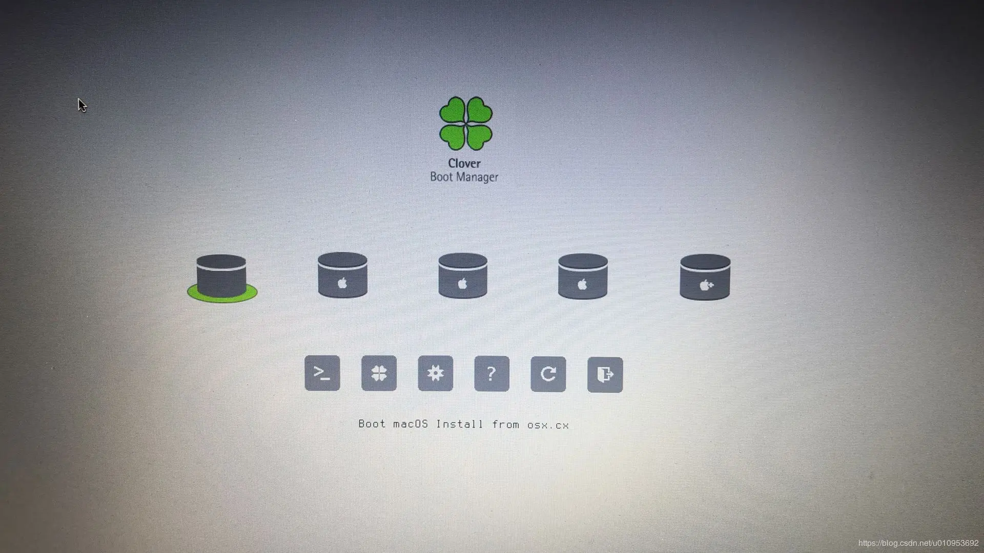 Boot macOS Install from osx.cx