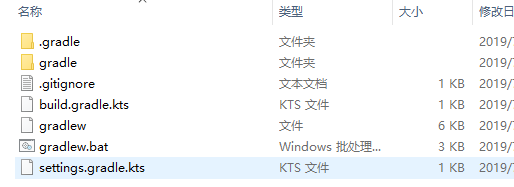 生成的目录