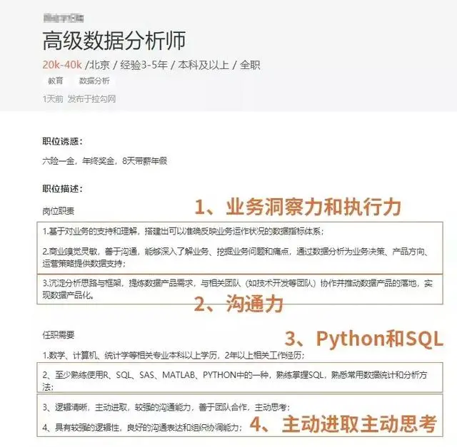 一名高级的数据分析师，面试官问，你会Python吗？我