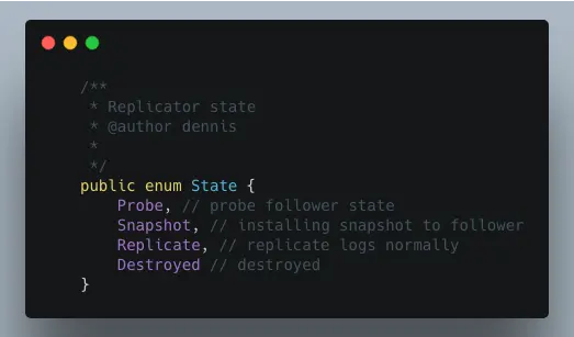 图14 - Replicator 的状态