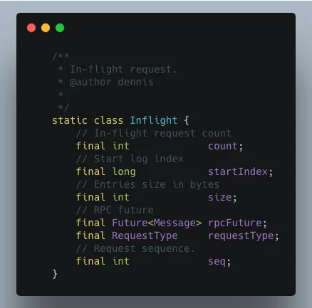 图16 - Inflight 结构