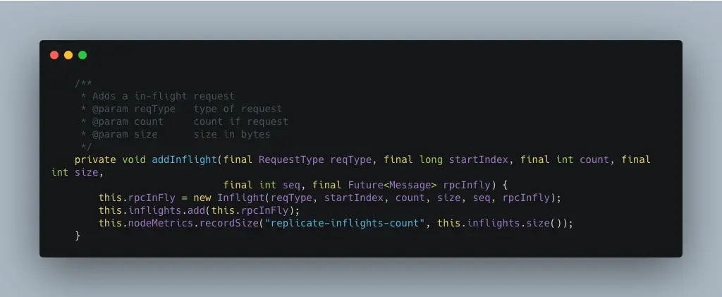 图18 - 添加 Inflight 到队列中