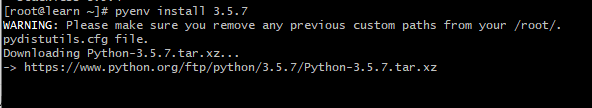 Python 3.5.7