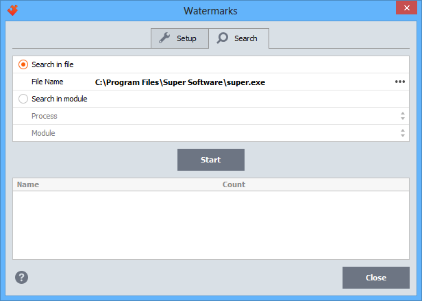 软件保护工具VMProtect用户手册——添加和搜索水印