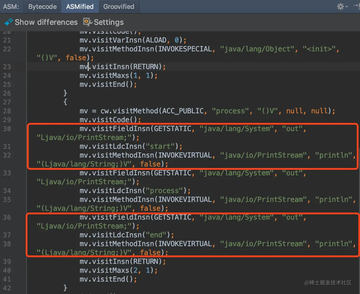 图19 ASM Bytecode Outline