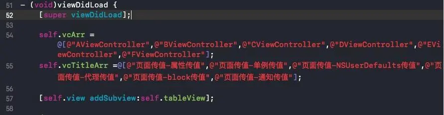 在数组中添加数据，并把子视图添加到父视图上
