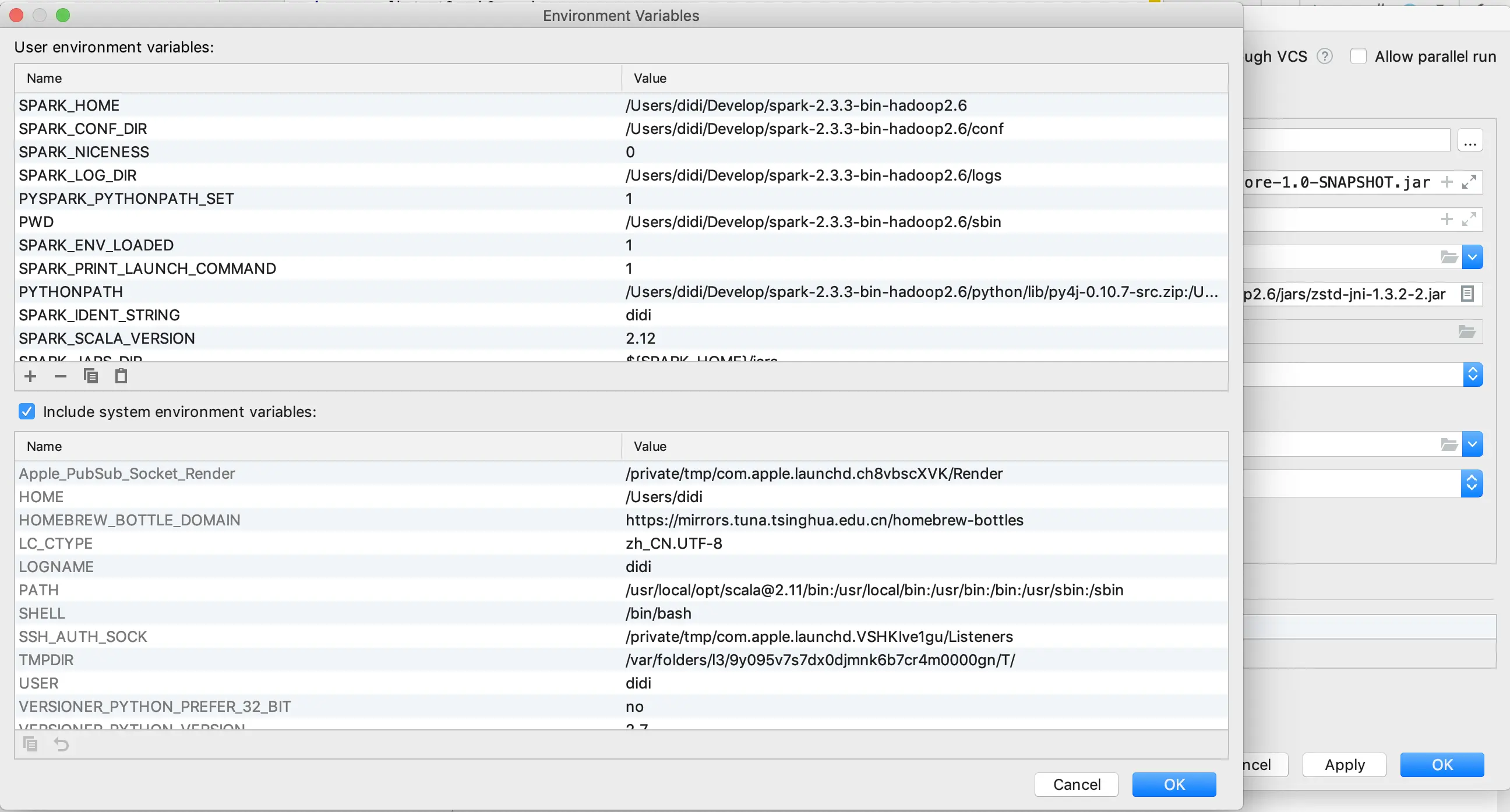 Enviroment Variables