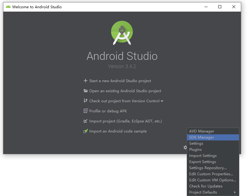 SDK Manager
