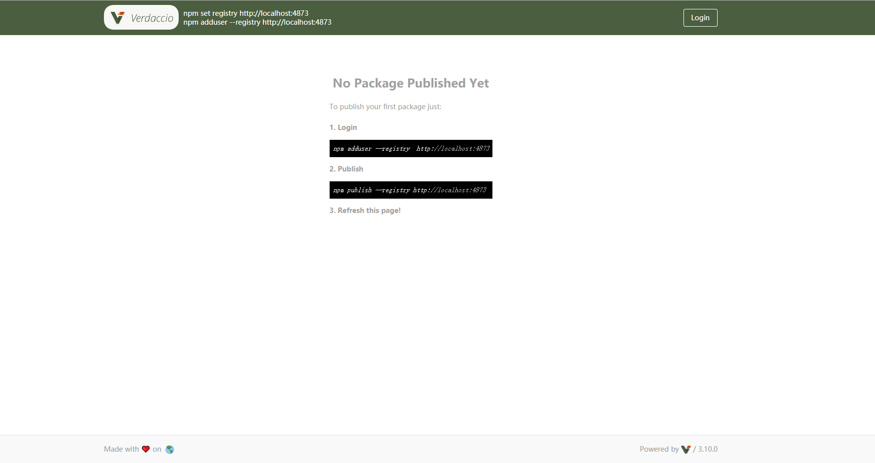 基于verdaccio的npm私有仓库搭建auth： htpasswd file：账号密码的文件地址，初始化时不存在，可- 掘金