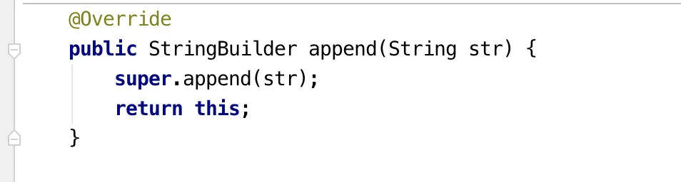 StringBuilder.append(String str)