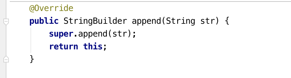 StringBuilder.append(String str) StringBuilder.append(String str)