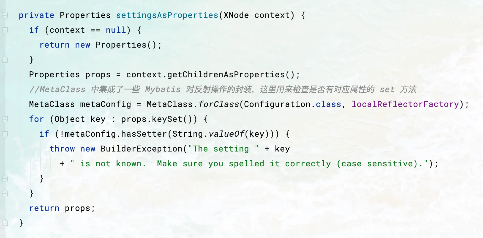 settingsAsProperties