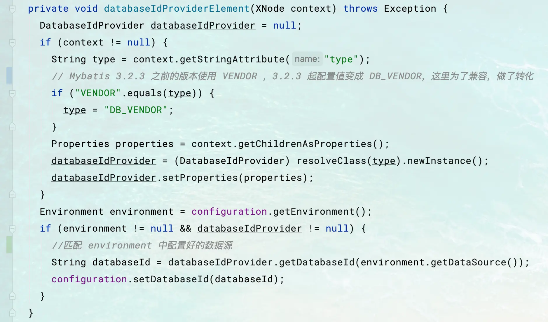 databaseIdProviderElement