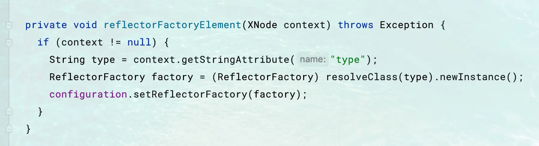 reflectorFactoryElement