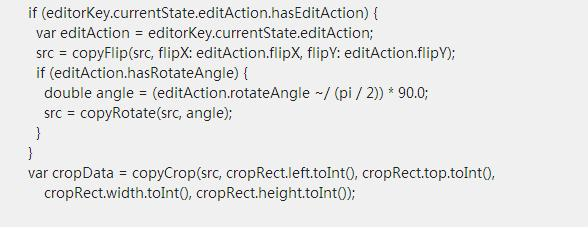 Flutter 图片裁剪旋转翻转编辑器