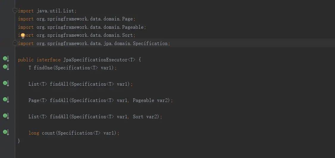 JpaSpecificationExecutor
