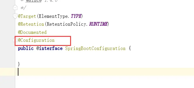 @SpringBootConfiguration