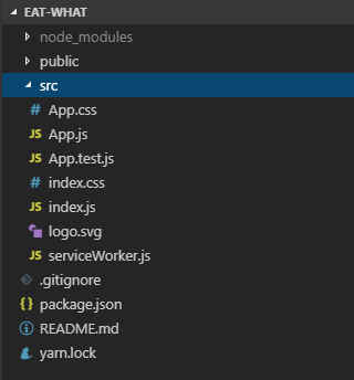 eat-what工程目录