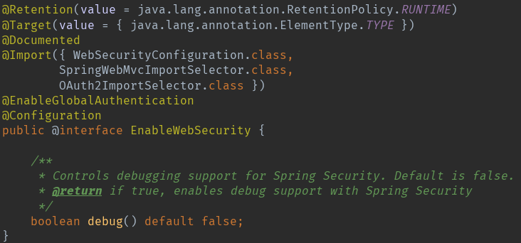 深入浅出Spring Security（一）：三句话解释框架原理HttpSecurity用来创建过滤器链的每个元素。 - 掘金