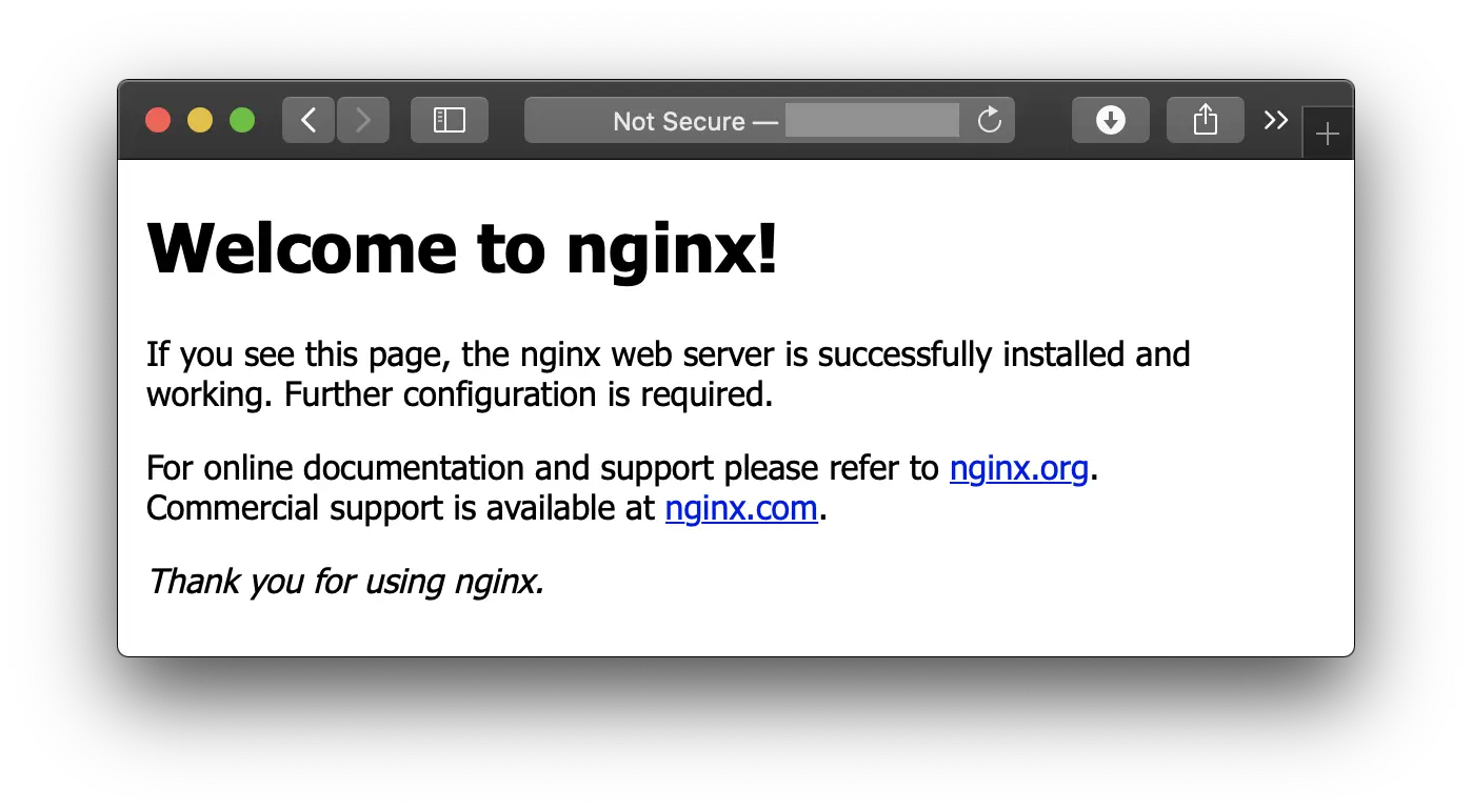 nginx-welcome