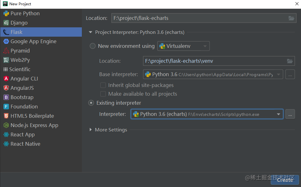 Methods of displaying Pyecharts chart data dynamically by Flask ...