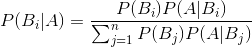 贝叶斯公式