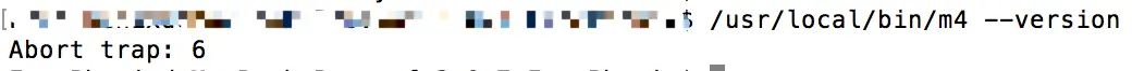 m4报错
