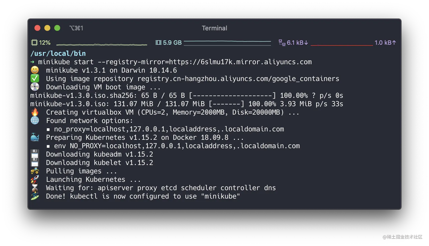 Kubernetes初体验：Minikube