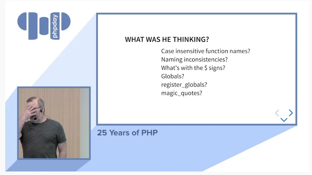 creenshot-from-25-years-of-php-rasmus-lerdorf-talk-at-phpdays-2019-what-was-he-thinking