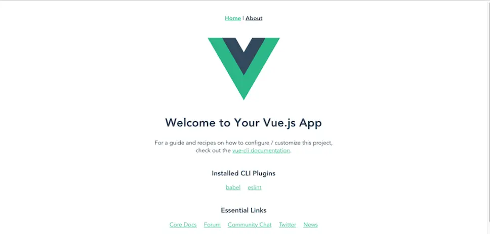 Alt Vue.js 首页界面