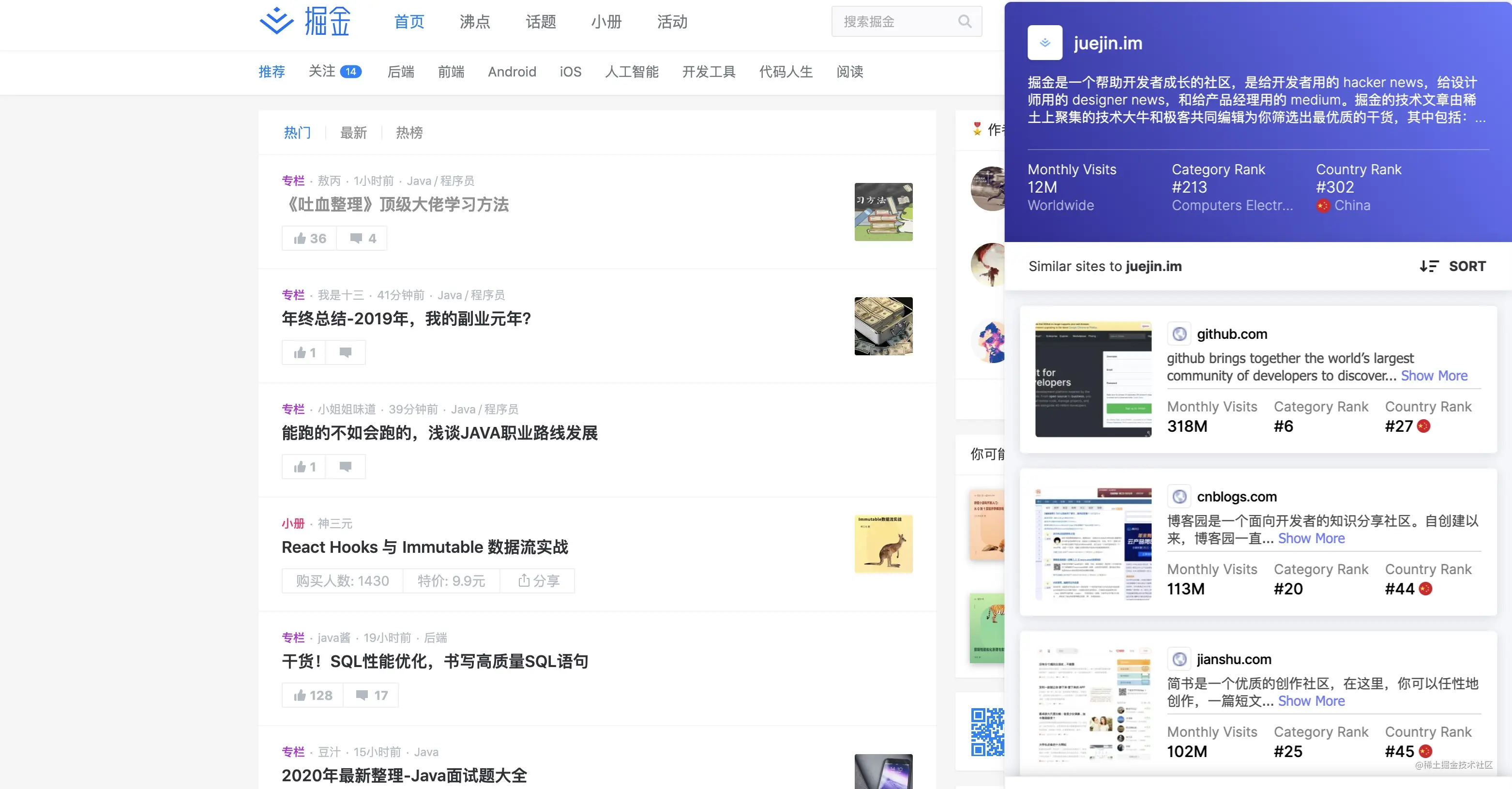 Similar Sites