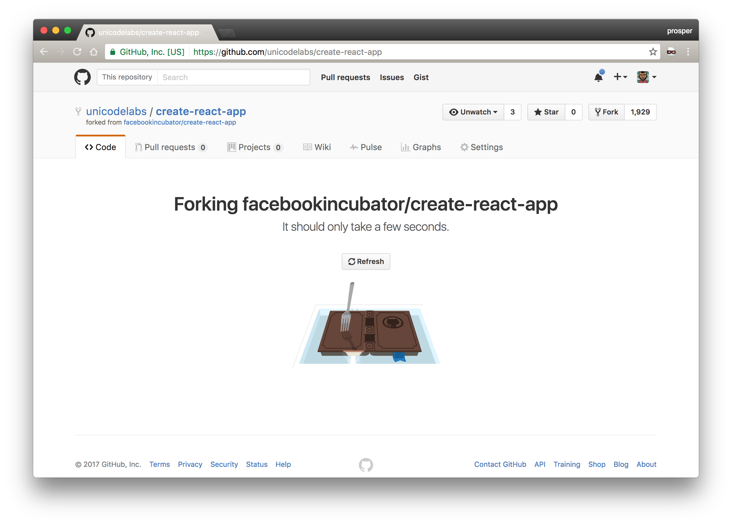Creating a fork of create-react-app