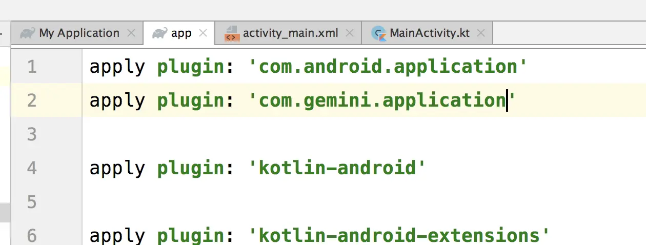 App 模块应用插件